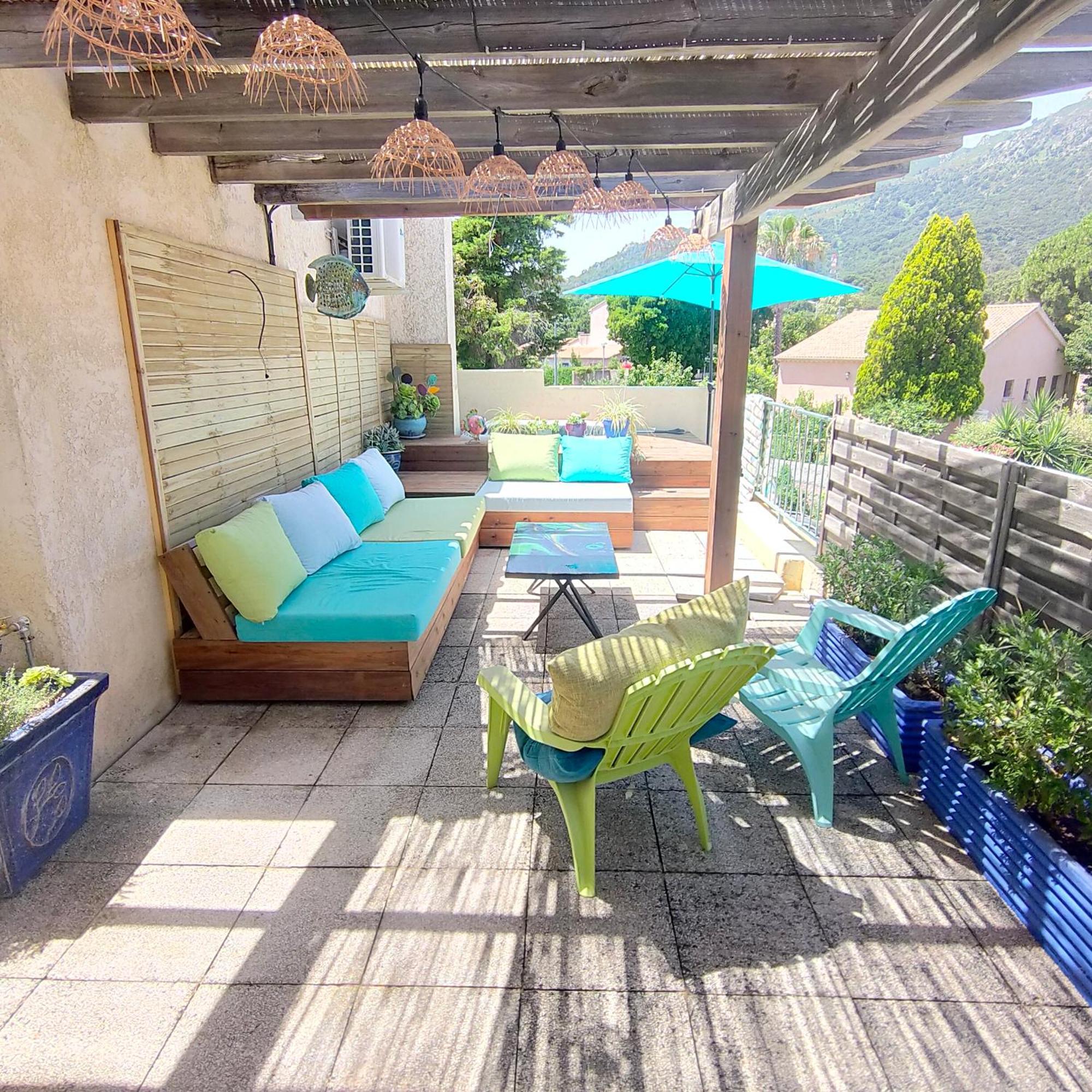 Appartement Dans Villa Aquarelle Biguglia  Exterior foto