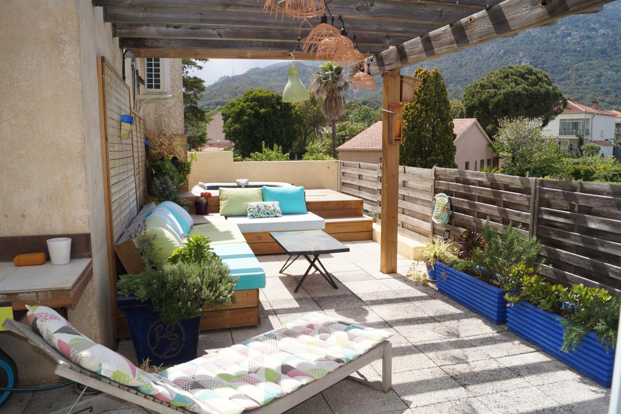 Appartement Dans Villa Aquarelle Biguglia  Exterior foto