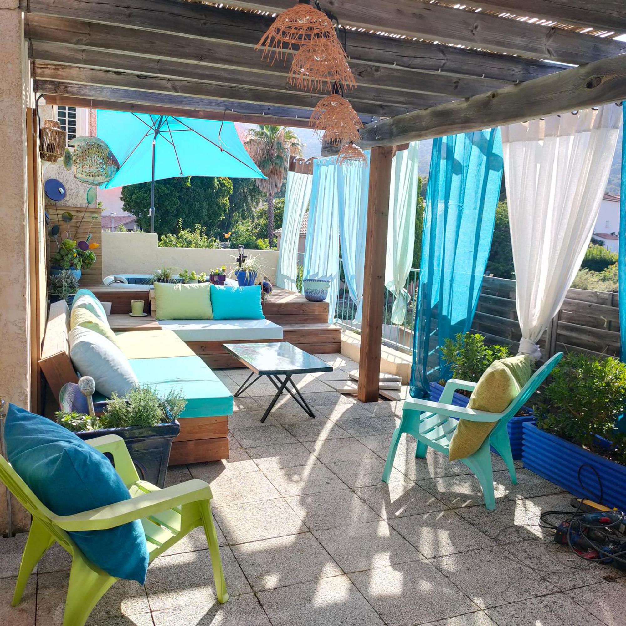 Appartement Dans Villa Aquarelle Biguglia  Exterior foto